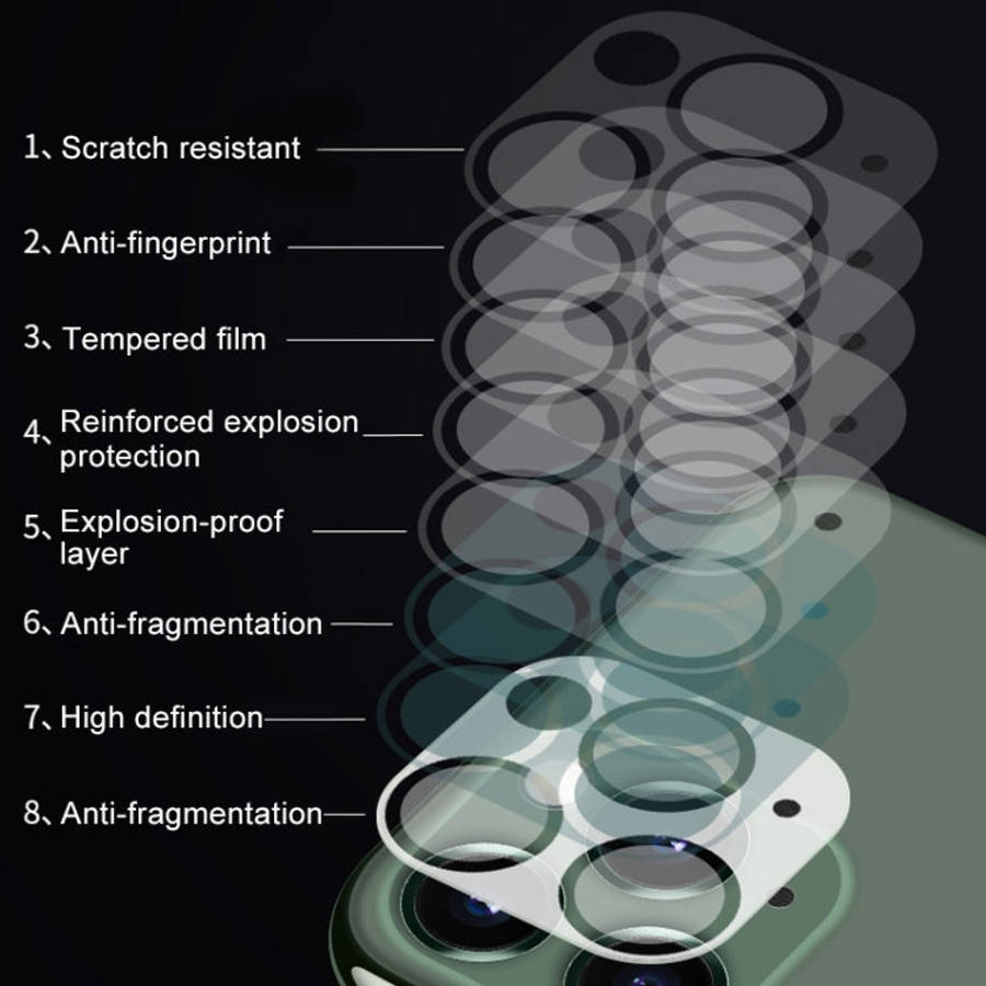 For iPhone 13 mini 50pcs HD Anti-glare Rear Camera Lens Protector Tempered Glass Film, For iPhone...