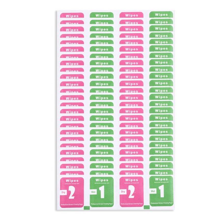 300pcs Dry-Wet Wipes Screen Protectors Accessories Alcohol for Pad Mobile Phone Watch Screen Clea...