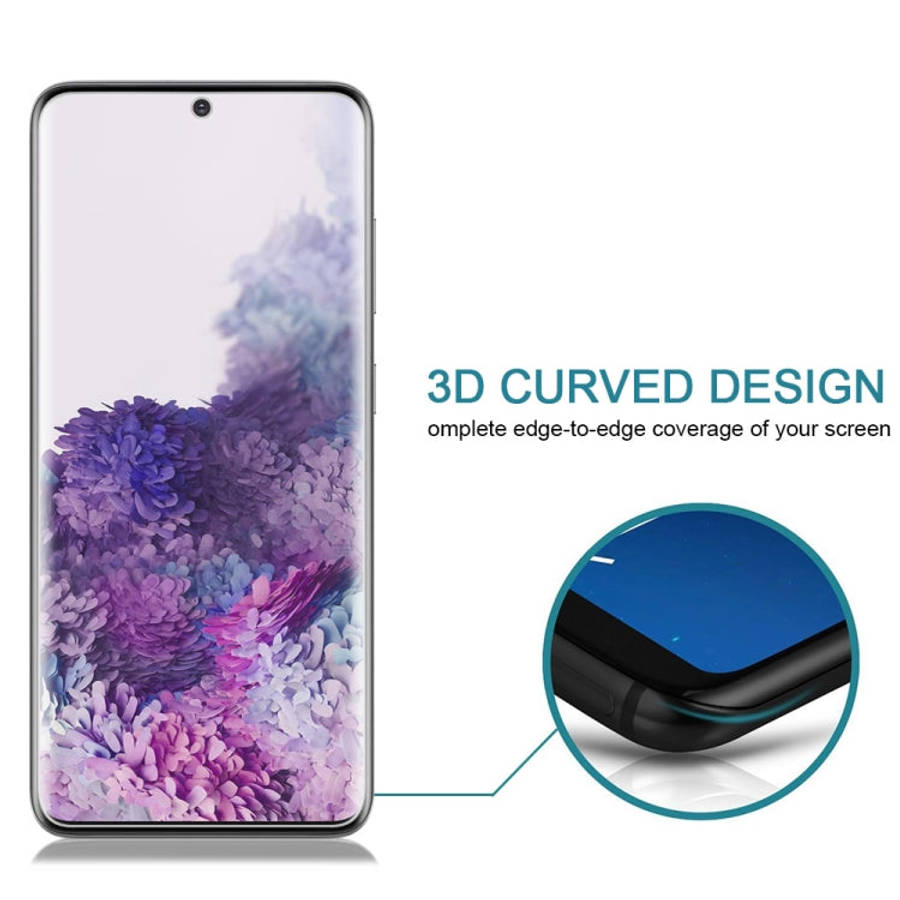 For Galaxy S20 9H HD 3D Curved Edge Tempered Glass Film (Transparent), For Galaxy S20(1 PC)