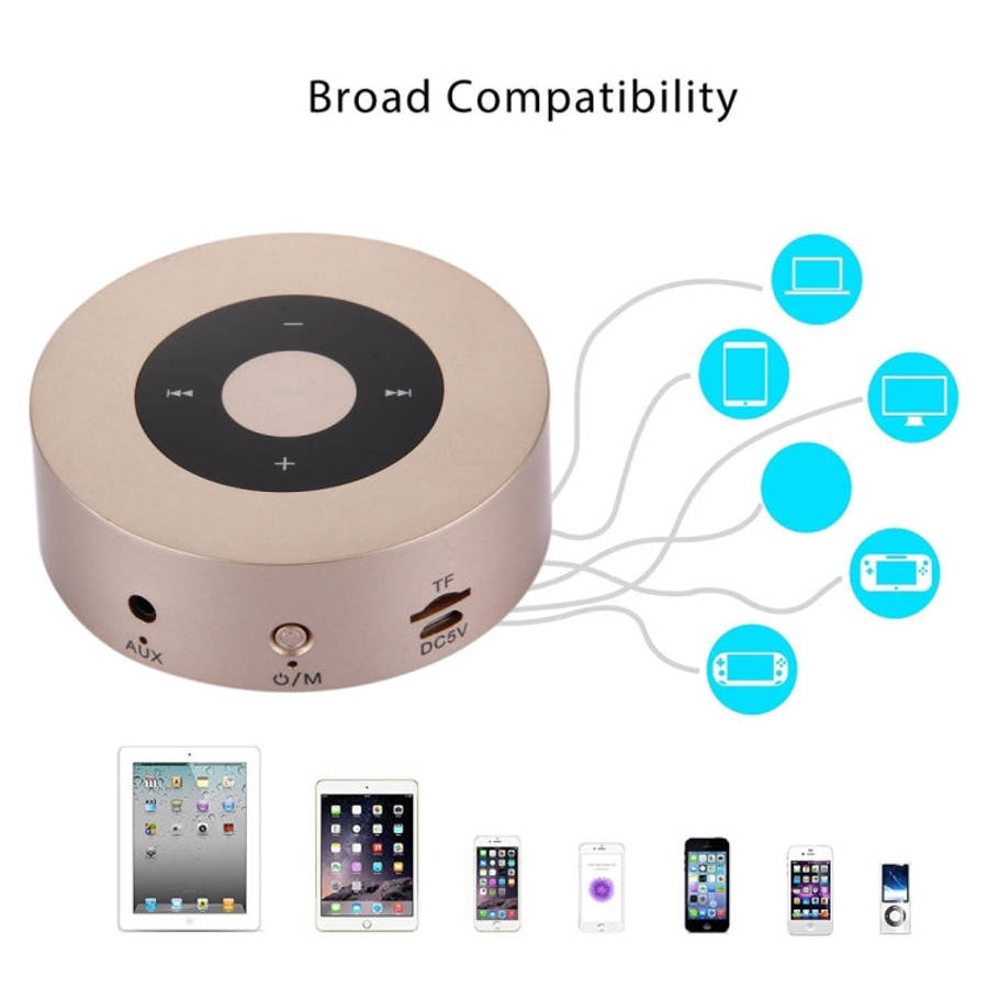 A8 Portable Stereo Bluetooth Speaker Built-in MIC, Support Hands-free Calls / TF Card / AUX IN, P...