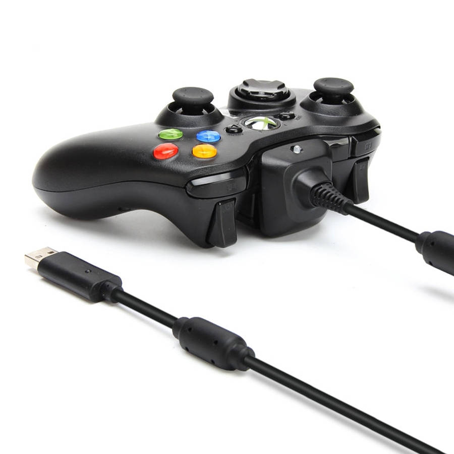 XBOX 360 1.5m Wireless Controller Charging Cable with Magnetic for XBOX 360, For XBOX 360(Black) ...