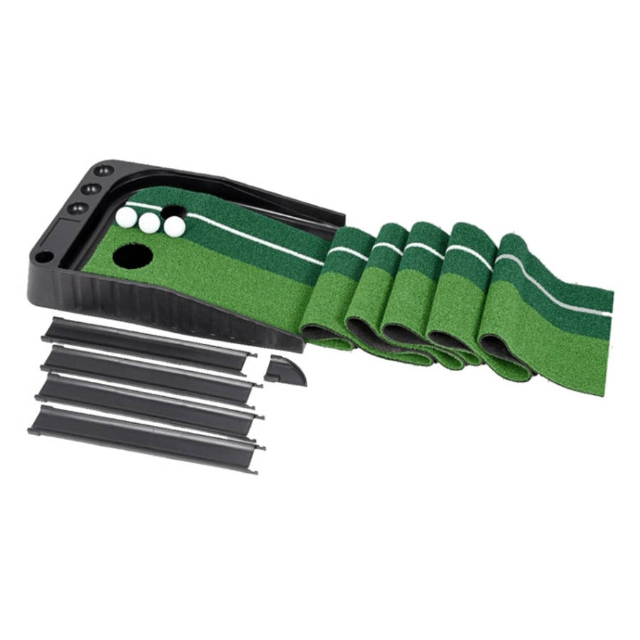 PGM Golf Mini Putting Mat Push Rod Trainer 3m, without Auto Ball Return Fairway, 3m, without Auto...