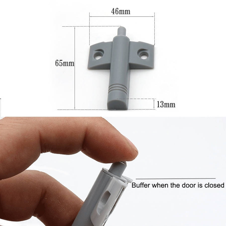 20 PCS Aircraft Shape Back Buffer Cabinet Door Anticollision Damper Shock Absorber, Back Buffer (...