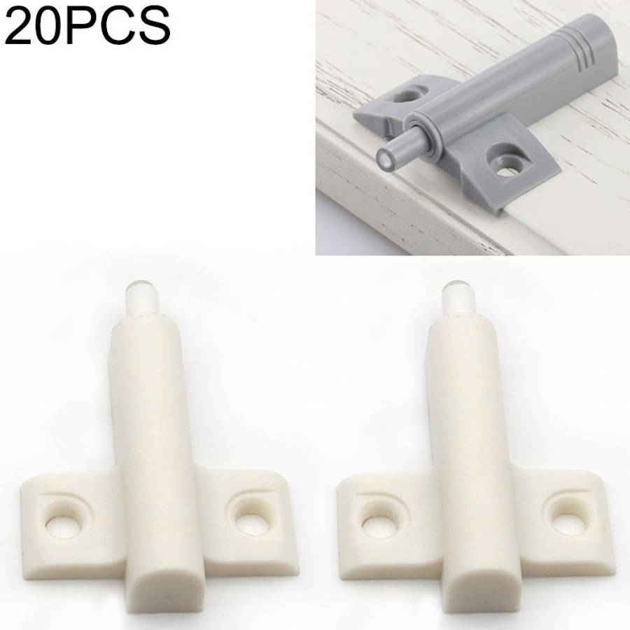 20 PCS Aircraft Shape Back Buffer Cabinet Door Anticollision Damper Shock Absorber, Back Buffer (...