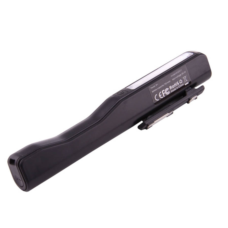 COB LED 2-Modes with 90 Degree Rotatable Magnetic Pen Clip