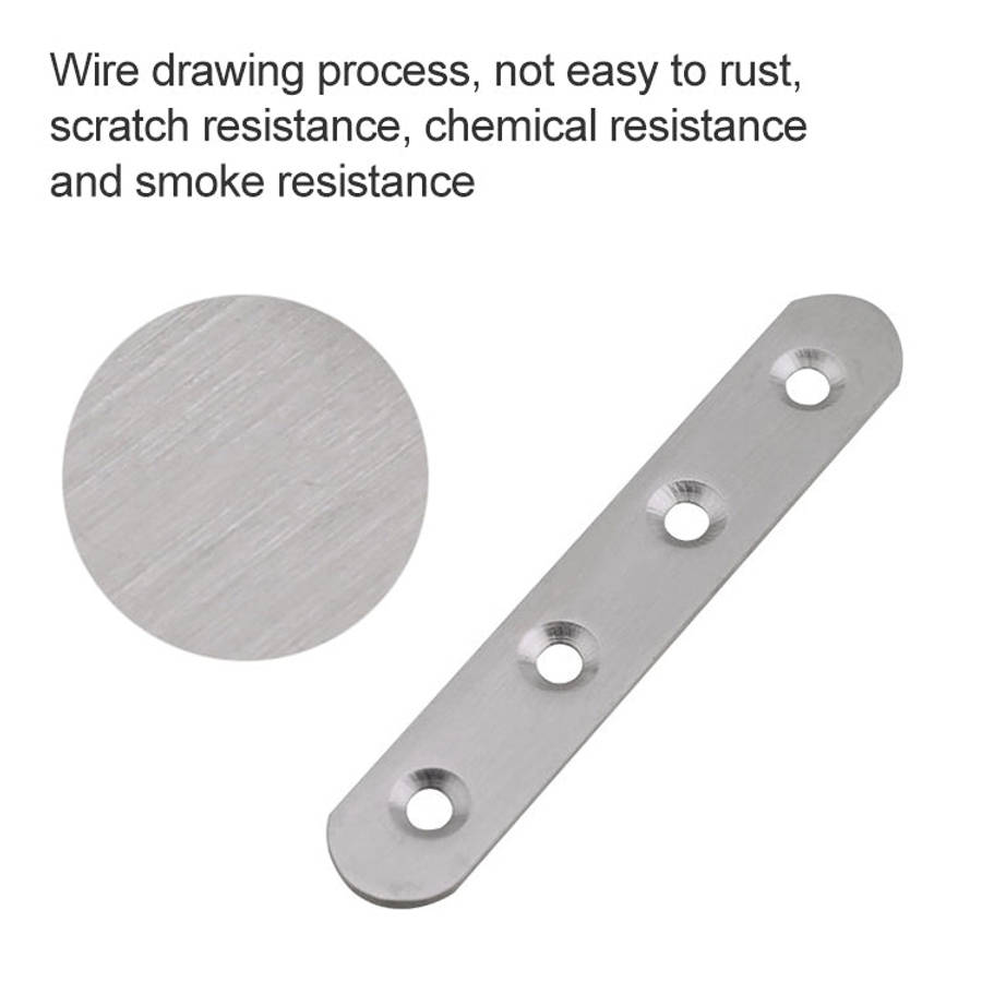 10 PCS Stainless Steel Connection Code Straight Connecting Piece, Number: 13, 13