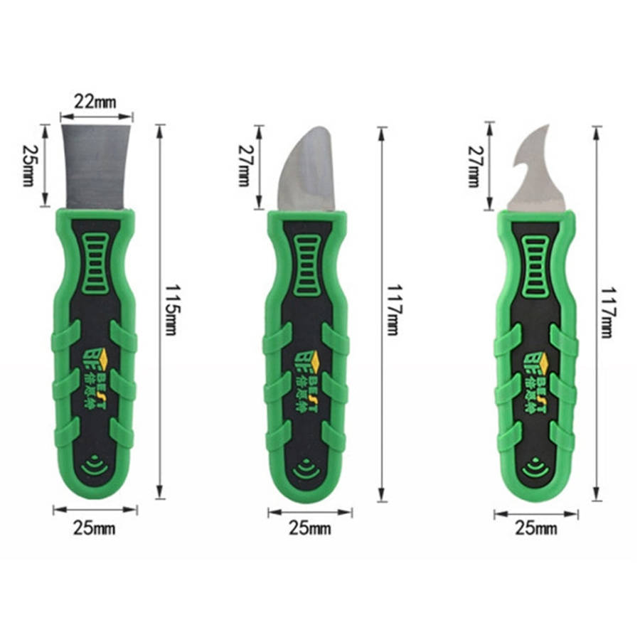 BEST-138 Cell Phone Repair Assemble Disassemble Cutting Tool Plastic Pry Tool Spudger, BEST-138