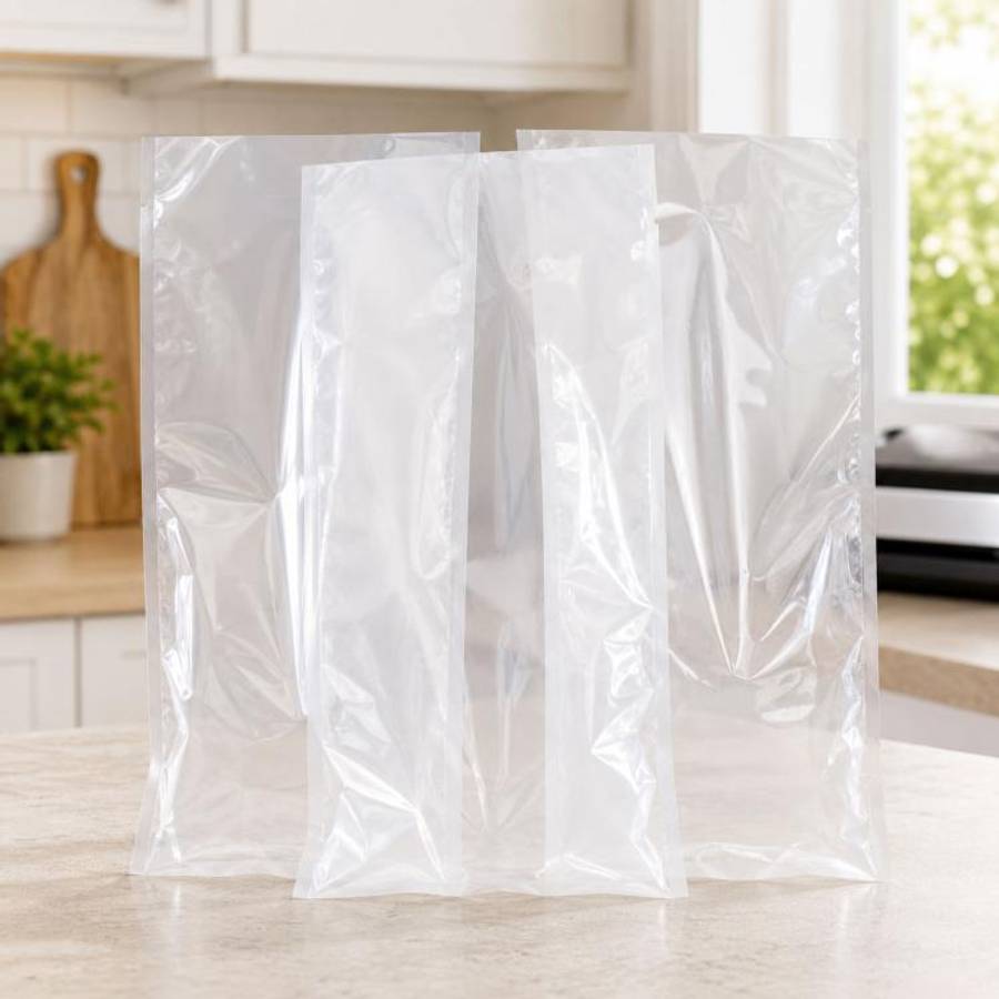 100 PCS Food Vacuum Packaging Transparent Plastic Bag Nylon Fresh-keeping Bag, Size: 25cm x 35cm,...