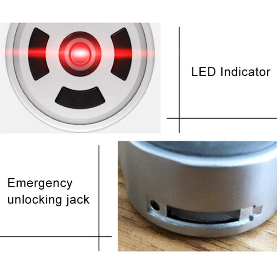 Intelligent Bluetooth Key Password Padlock Remote Unlocking for iOS / Android, DM-1