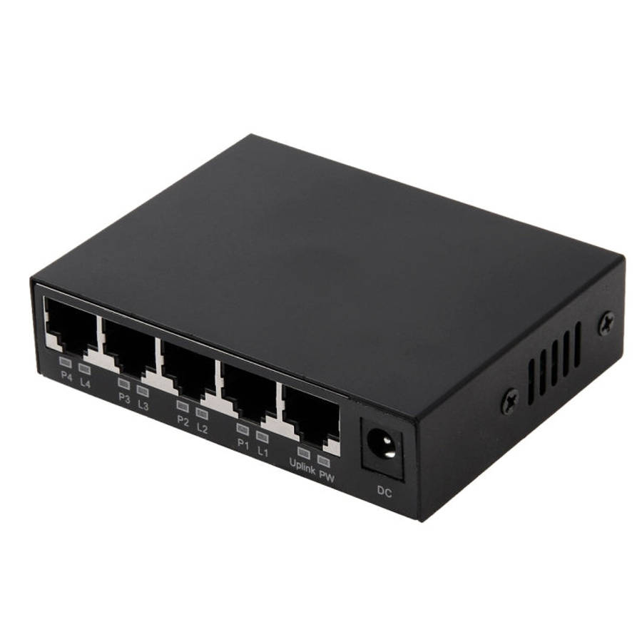 5 Ports 10/100Mbps POE Switch IEEE802.3af Power Over Ethernet Network Switch for IP Camera VoIP P...