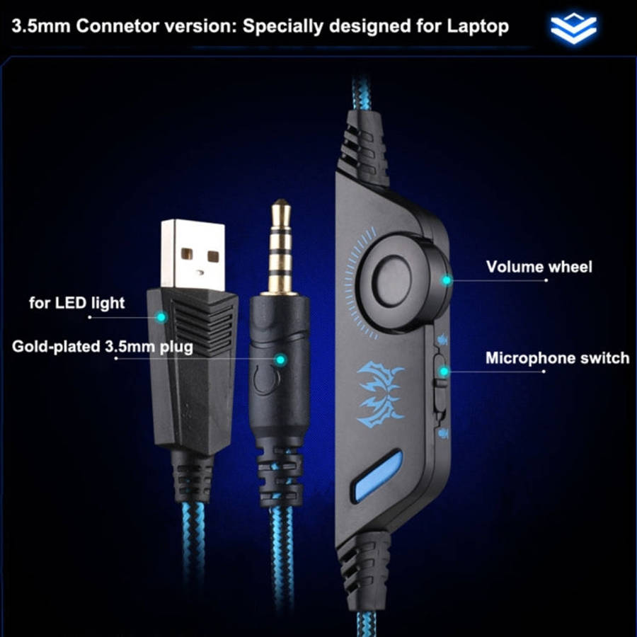 KOTION EACH G9000 3.5mm Game Gaming Headphone Headset Earphone Headband with Microphone LED Light...