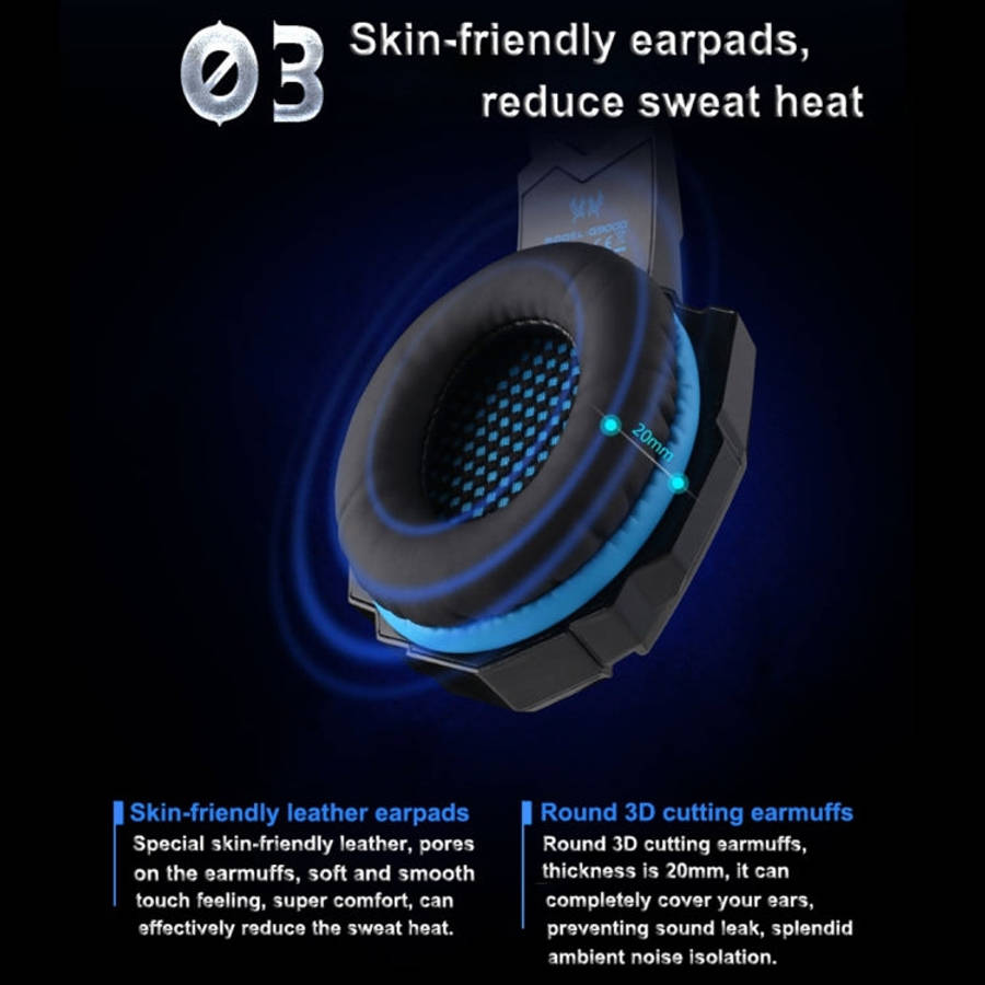 KOTION EACH G9000 3.5mm Game Gaming Headphone Headset Earphone Headband with Microphone LED Light...