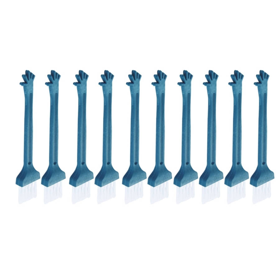 18pcs Mini Multipurpose Window Groove Keyboard Dust Track  Cleaning Brush