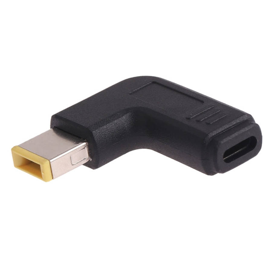 USB-C / Type-C Female to Big Square USB Male Plug Elbow Adapter Connector For Lenovo Thinkpad / T...