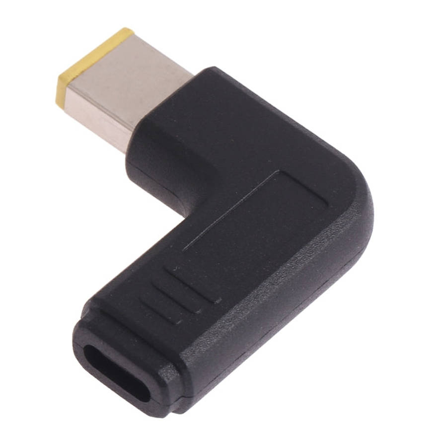 USB-C / Type-C Female to Big Square USB Male Plug Elbow Adapter Connector For Lenovo Thinkpad / T...