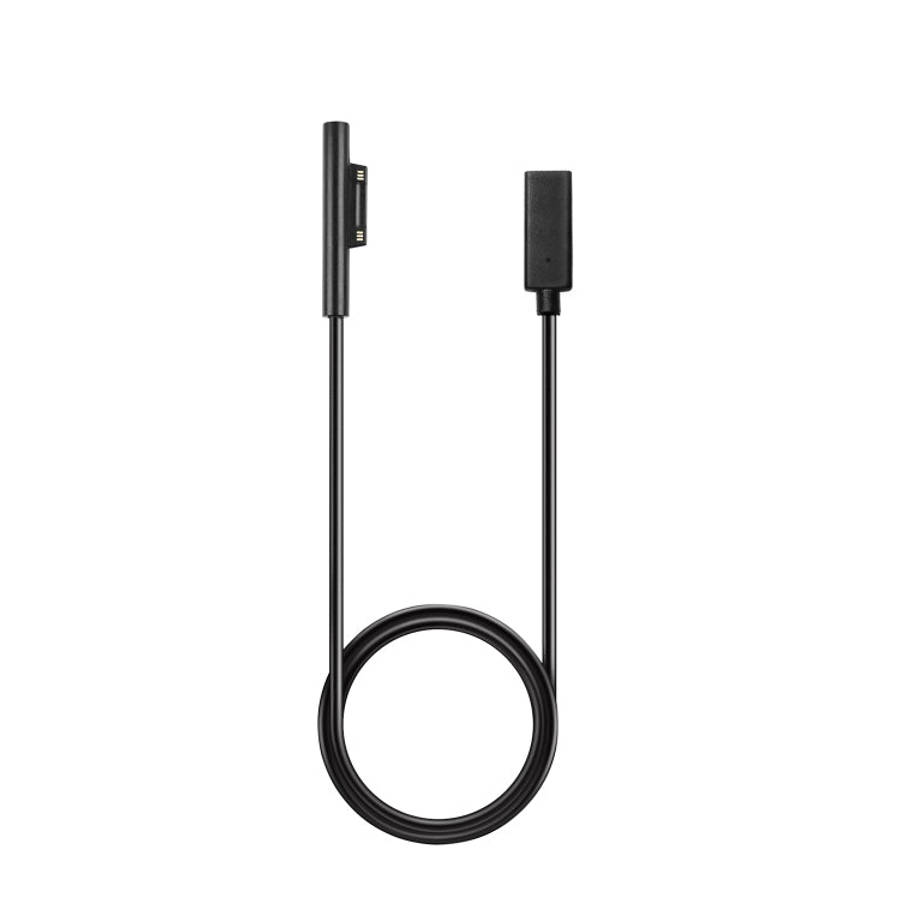 USB-C / Type-C Female to 6 Pin Male Laptop PD Fast Charging Cable for Microsoft Surface Pro 7 / 6...