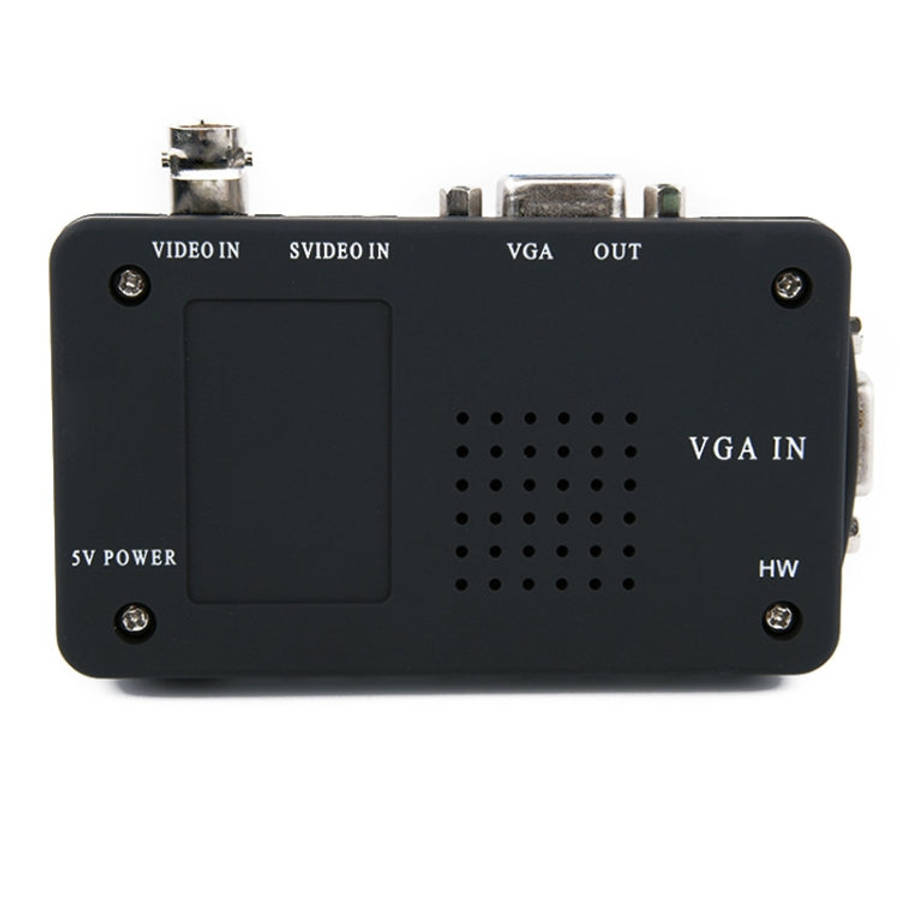 HOWEI HW-2404 BNC / S-Video to VGA Video Converter