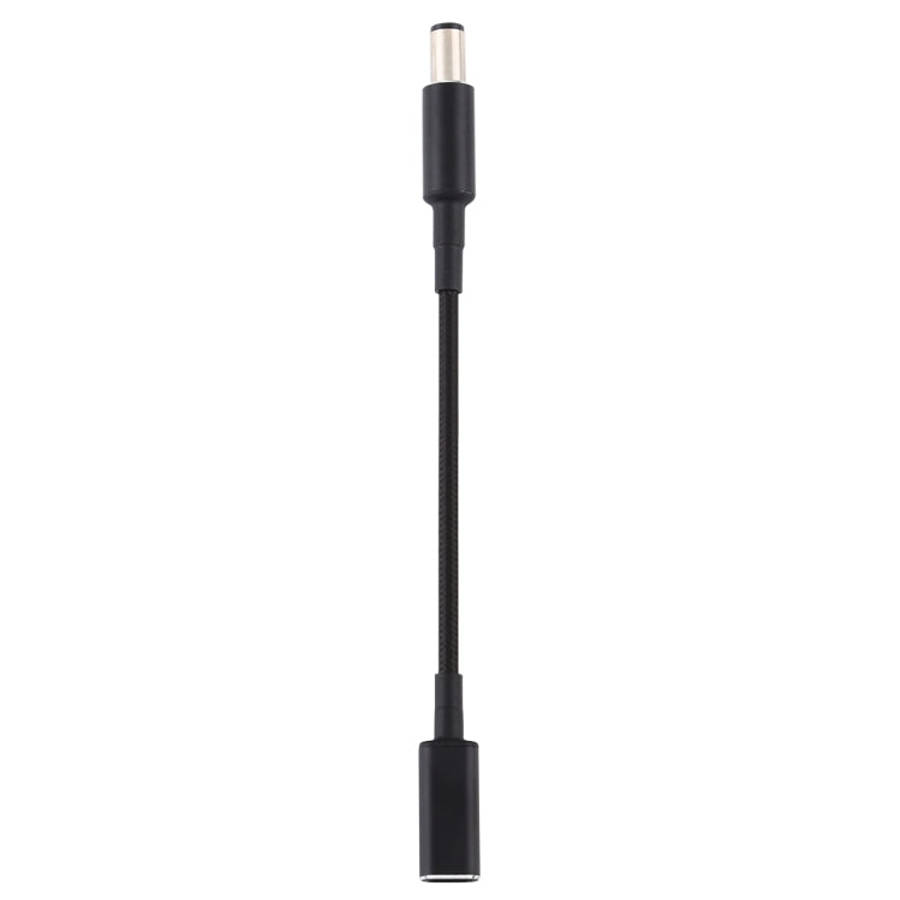PD 100W 18.5-20V 7.4 x 0.6mm to USB-C / Type-C Adapter Nylon Braid Cable for HP, 7.4 x 0.6mm