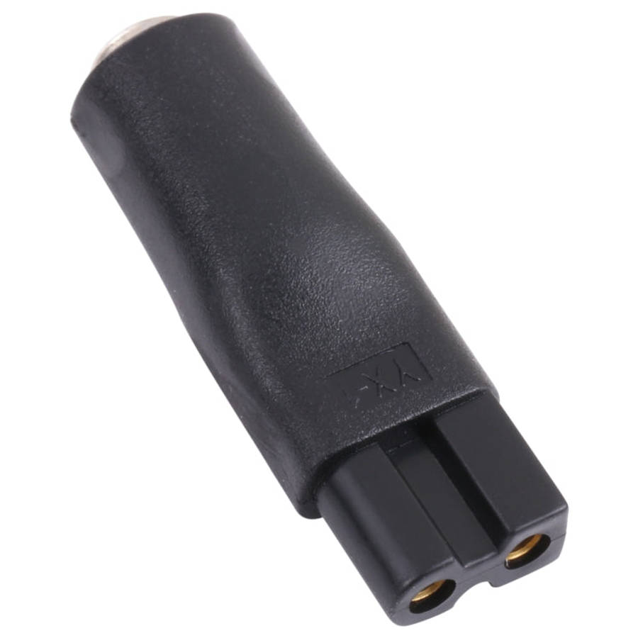 DC 5.5 x 2.1mm Female to Shaver Interface Female Power Supply Conversion Converter, Double Slot