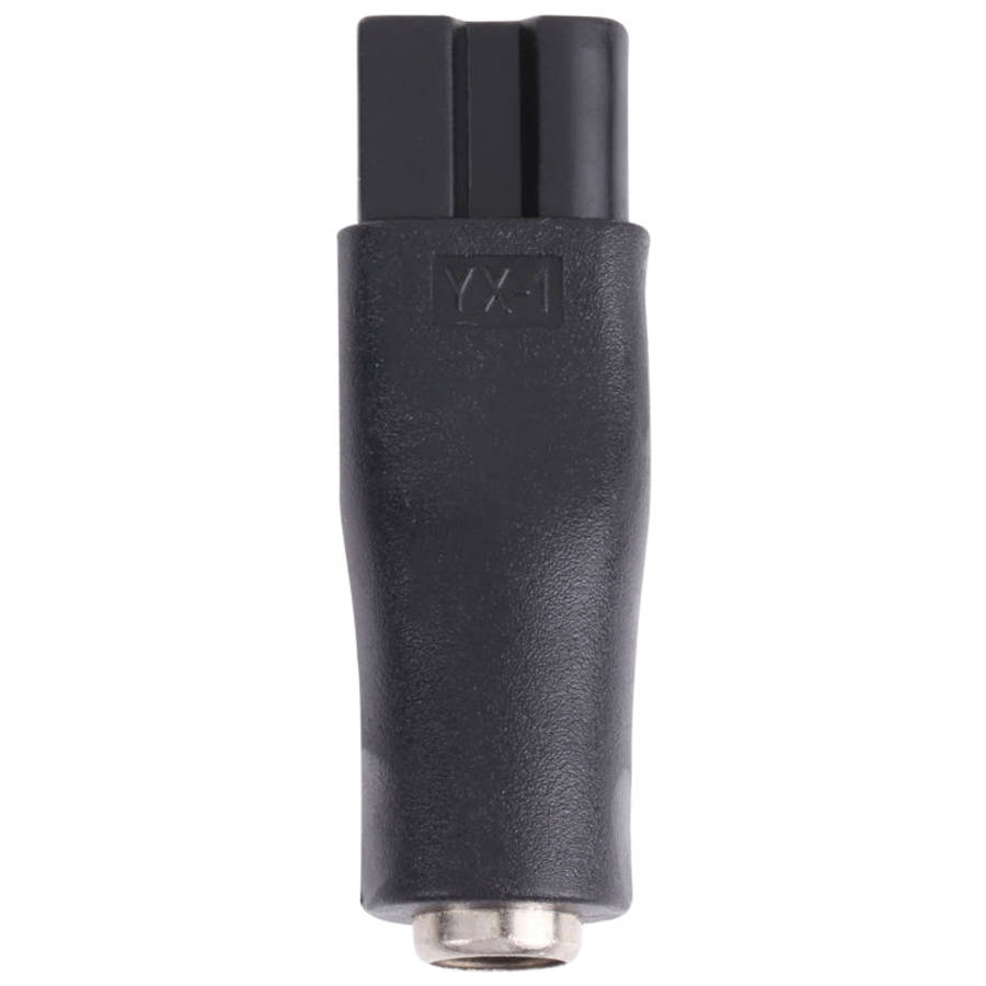 DC 5.5 x 2.1mm Female to Shaver Interface Female Power Supply Conversion Converter, Double Slot