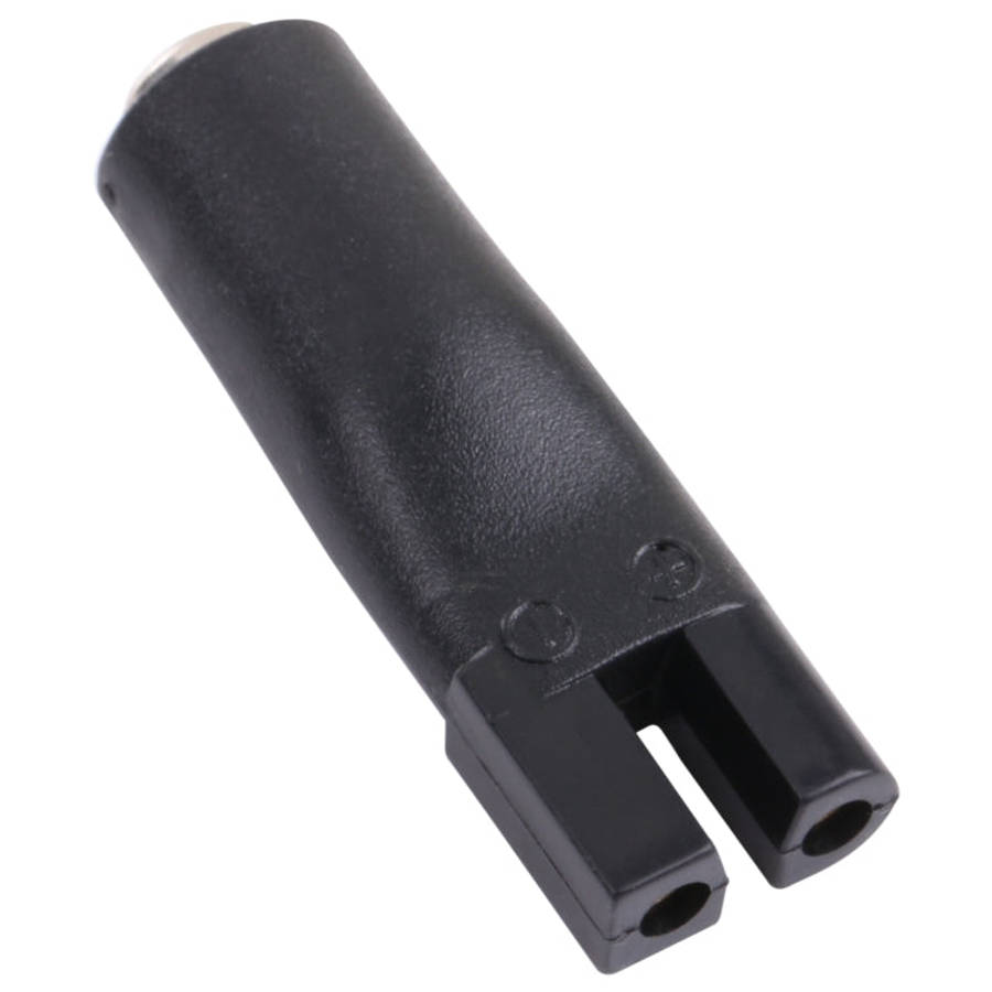 DC 5.5 x 2.1mm Female to Shaver Interface Female Power Supply Conversion Converter, Split Fork
