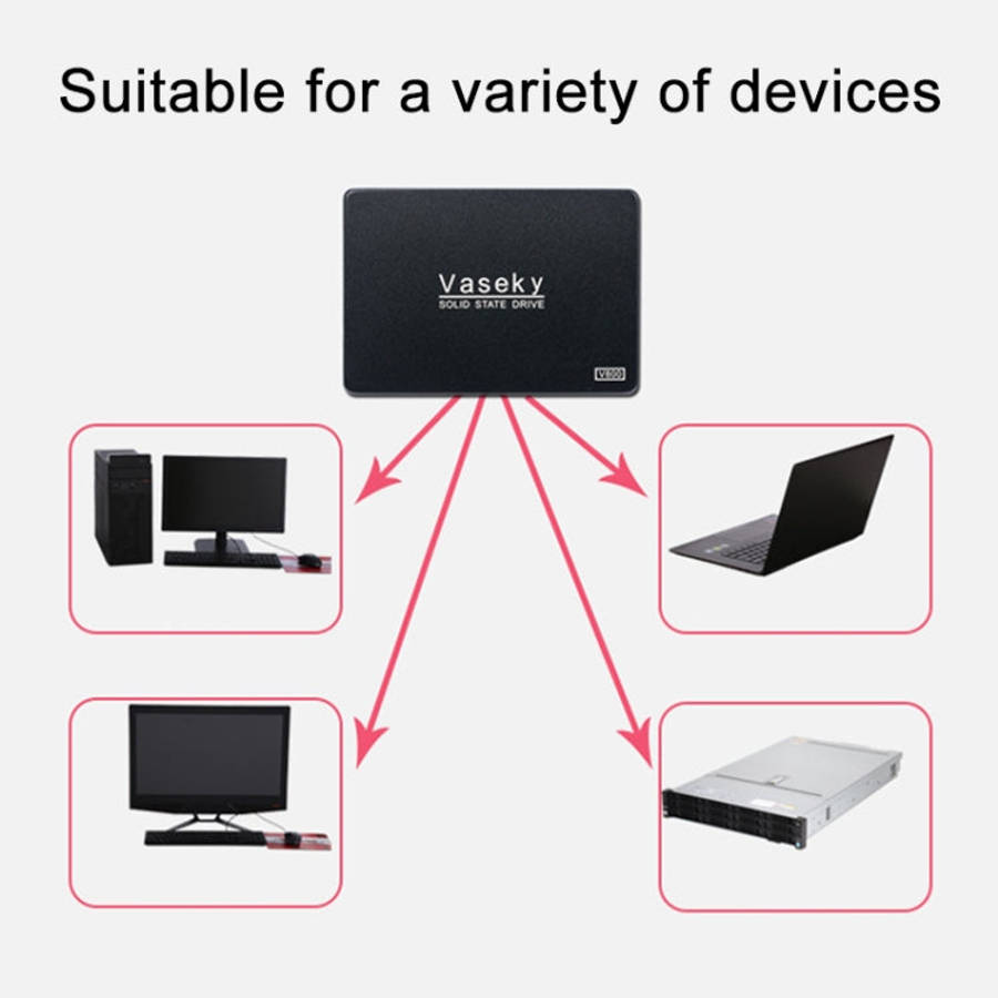Vaseky V800 240GB 2.5 inch SATA3 6GB/s Ultra-Slim 7mm Solid State Drive SSD Hard Disk Drive for D...