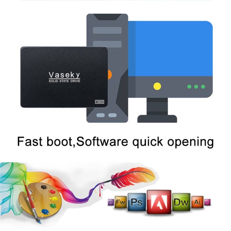 Vaseky V800 256GB 2.5 inch SATA3 6GB/s Ultra-Slim 7mm Solid State Drive SSD Hard Disk Drive for D...