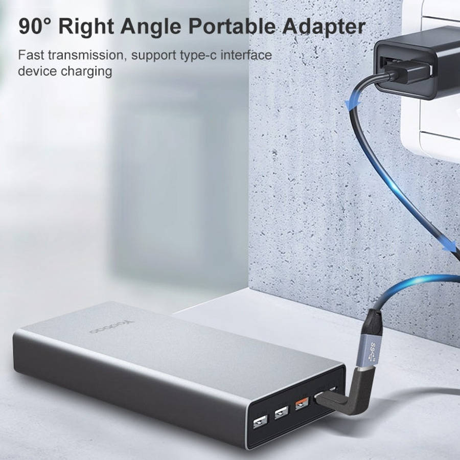 Type-C / USB-C to USB 3.1 90 Degree Elbow Head Design MF Adapter, Type-C Elbow Head Design MF Ada...