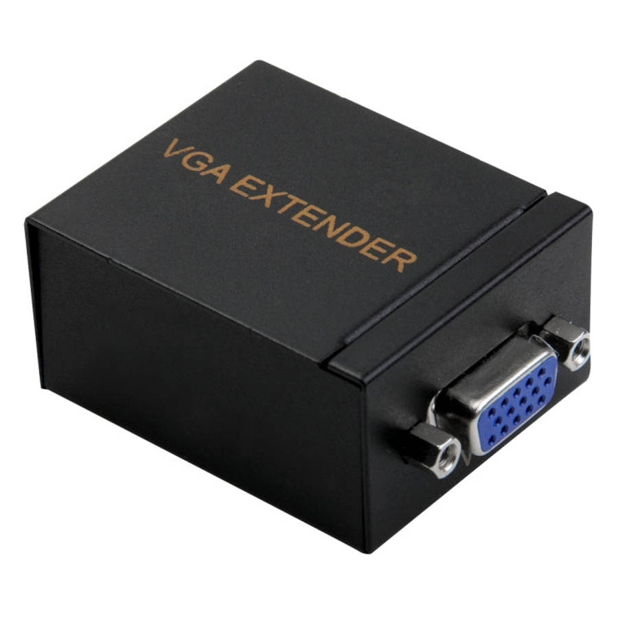 VGA Signal to RJ45 Signal Extender Transmitter + Receiver Converter Ethernet Cable, Transmission ...