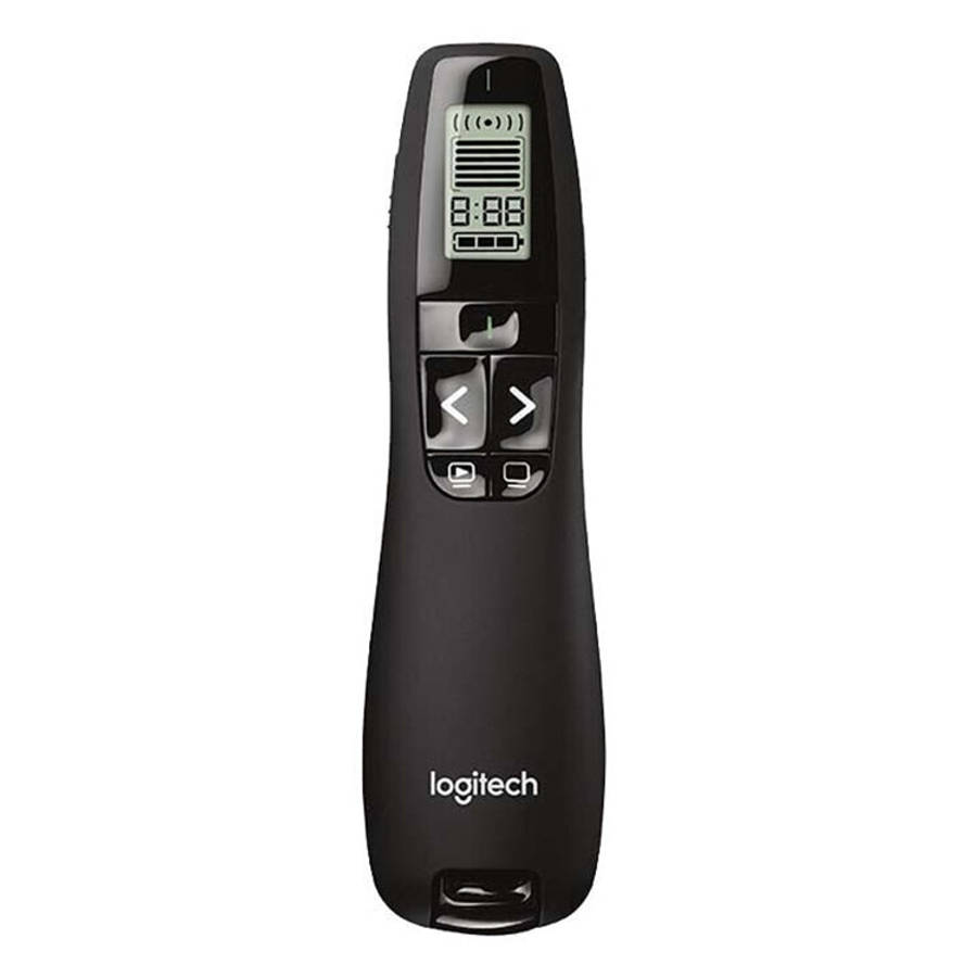 Logitech R800 2.4Ghz USB Wireless Presenter PPT Remote Control Flip Pen, R800