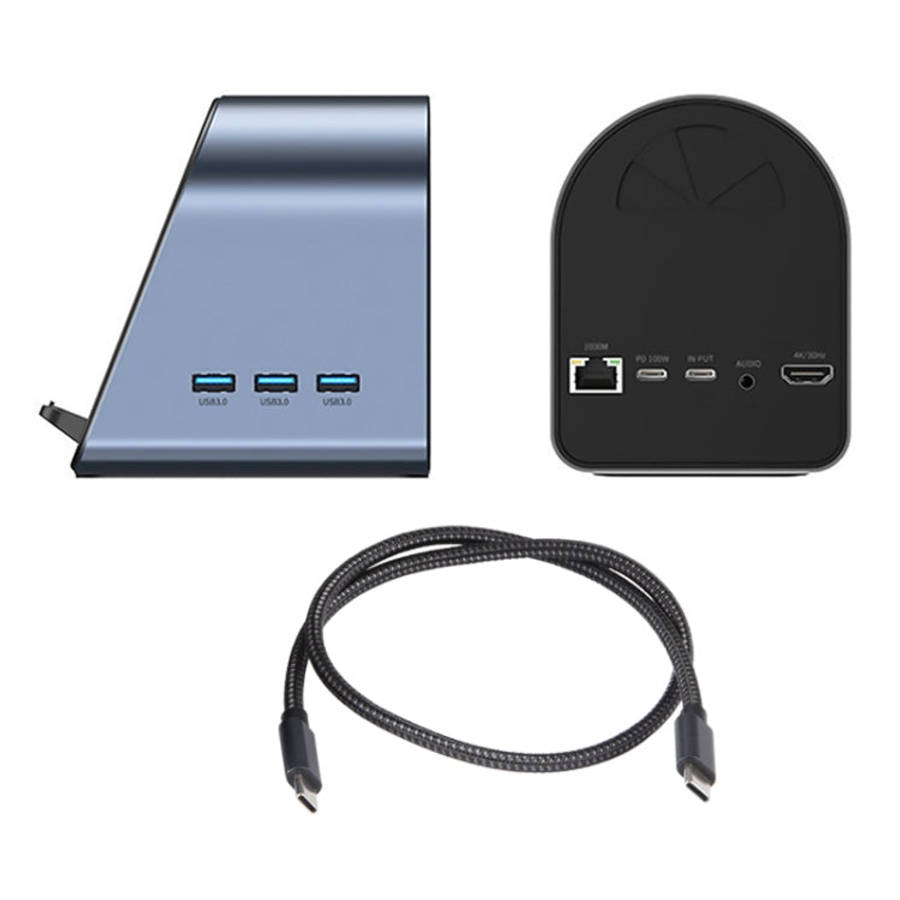 BYL-2211 10 in 1 USB-C / Type-C HUB Adapter, Support Phone Charger, BYL-2211
