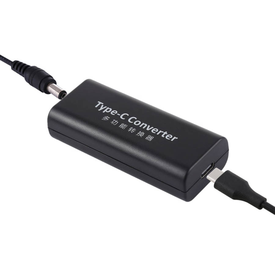 DC 5.5 x 2.1mm Power Jack Female to USB-C / Type C Female Power Connector Adapter with 30cm USB-C...