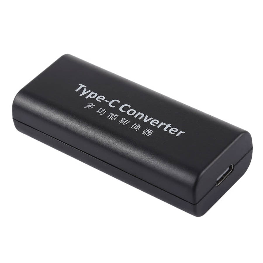 DC 5.5 x 2.1mm Power Jack Female to USB-C / Type C Female Power Connector Adapter with 30cm USB-C...