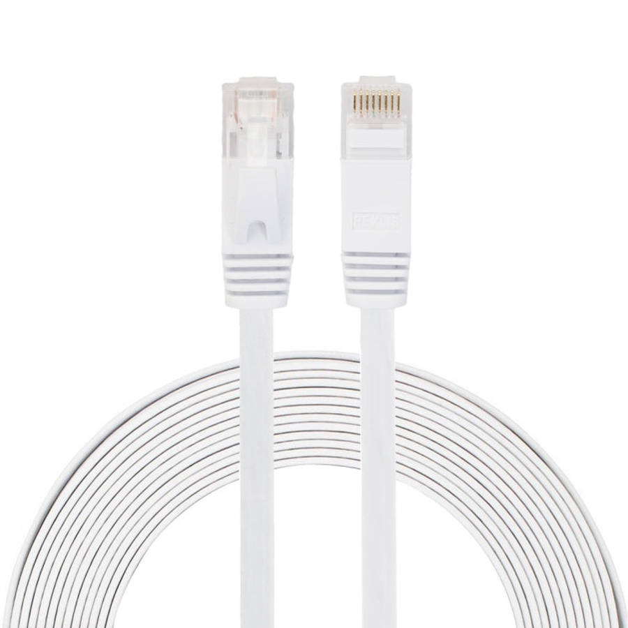 5m CAT6 Ultra-thin Flat Ethernet Network LAN Cable, Patch Lead RJ45, Length: 5m