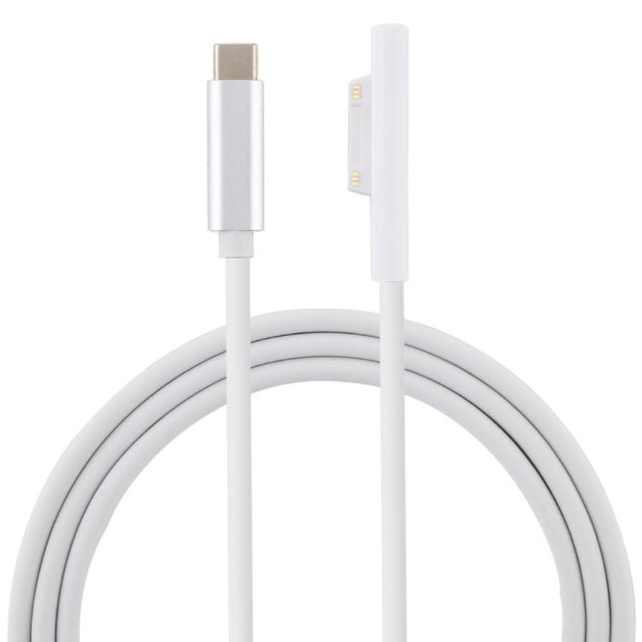 Surface Pro 7 / 6 / 5 to USB-C / Type-C Male Interfaces Power Adapter Charger Cable for Microsoft...