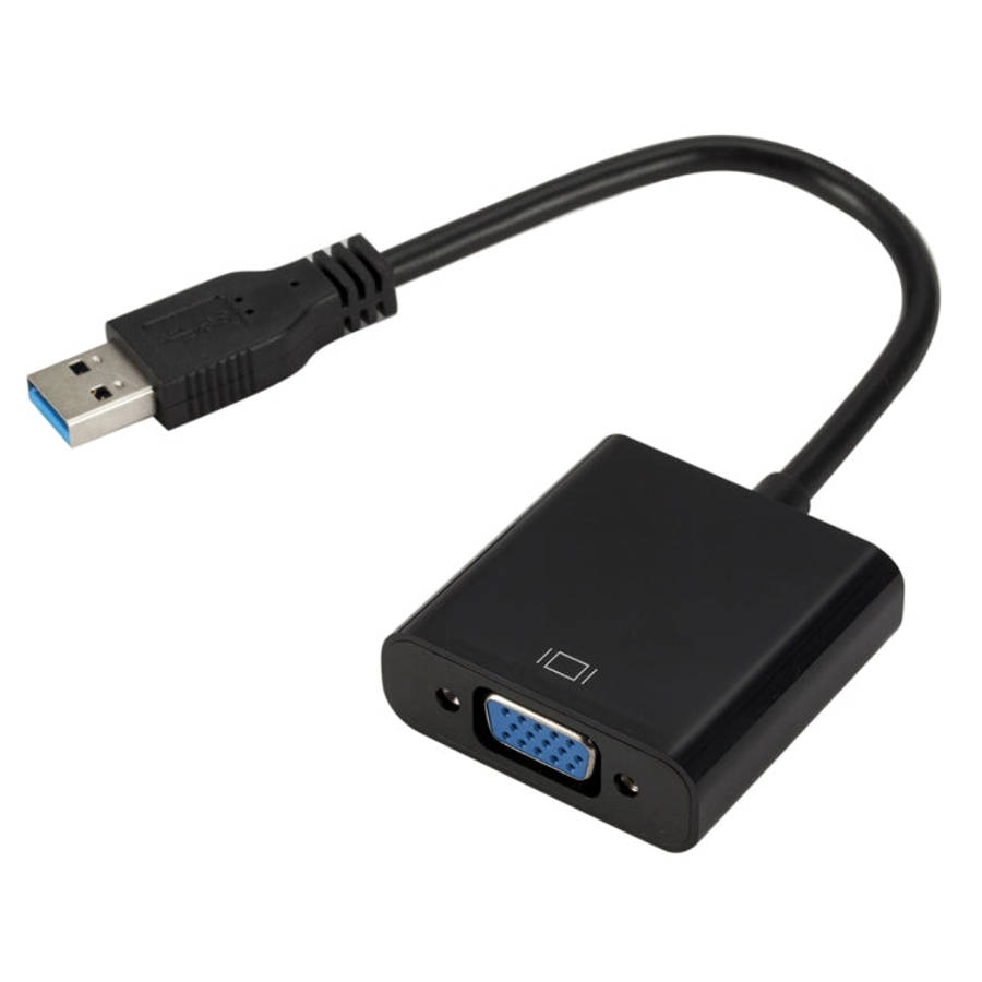 External Graphics Card Converter Cable USB3.0 to VGA, Resolution: 720P, 720P (Black), 720P (Blue)...