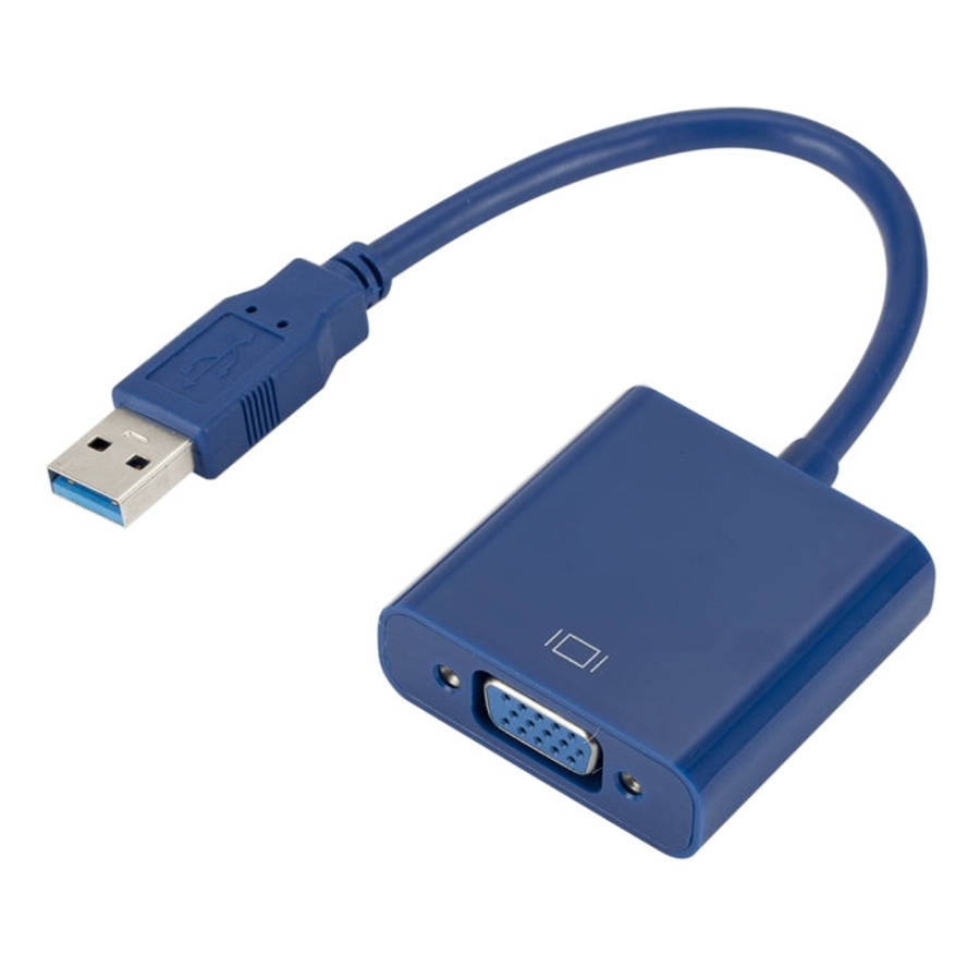 External Graphics Card Converter Cable USB3.0 to VGA, Resolution: 720P, 720P (Black), 720P (Blue)...
