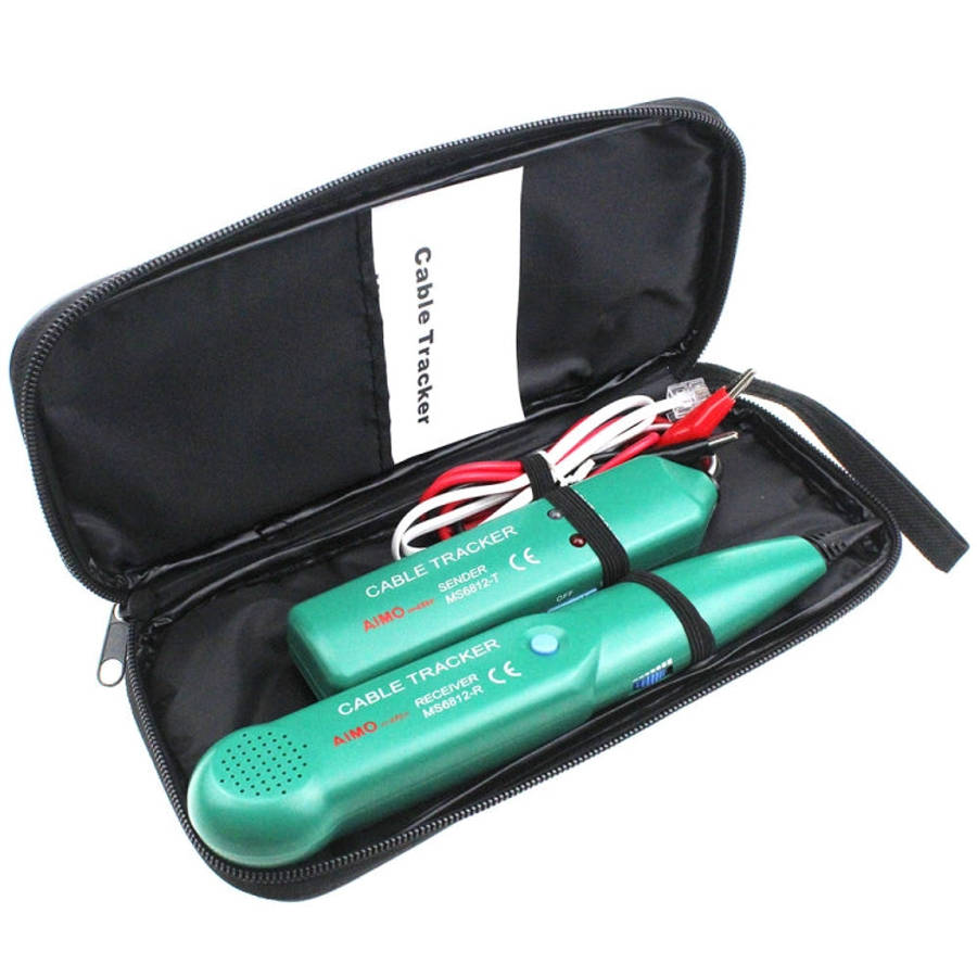 BSIDE MS6812 RJ11 & RJ45 Telephone Line Cable Tracker, Including Sender & Receiver, MS6812