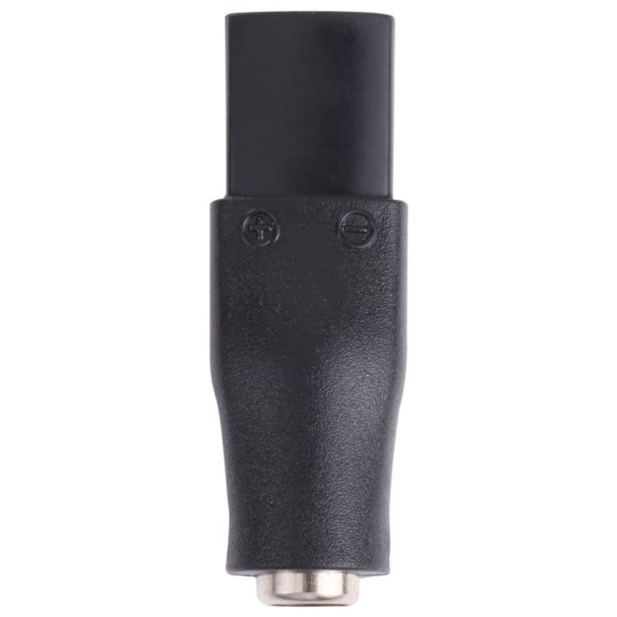 DC 5.5 x 2.1mm Female to Shaver Interface Female Power Supply Conversion Converter, Semicircle