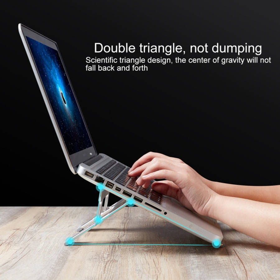 COOLCOLD U2S Portable Foldable Hollow Double Triangle Height Adjustable Aluminum Alloy Bracket fo...