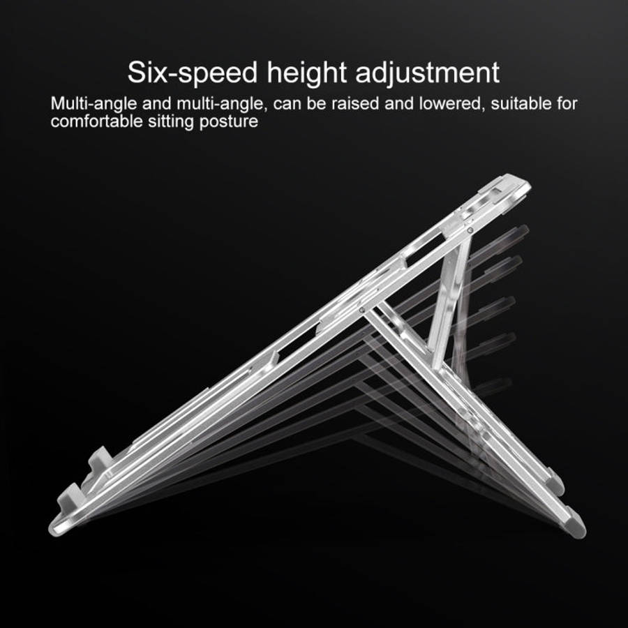 COOLCOLD U2S Portable Foldable Hollow Double Triangle Height Adjustable Aluminum Alloy Bracket fo...