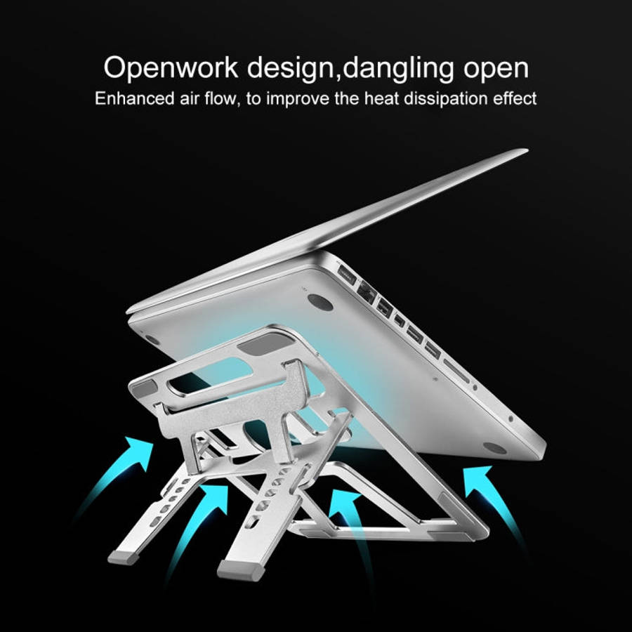 COOLCOLD U2S Portable Foldable Hollow Double Triangle Height Adjustable Aluminum Alloy Bracket fo...