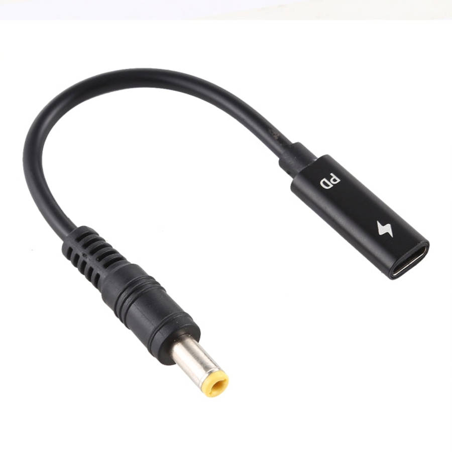 DP USB-C / Type-C to 5.5 x 2.5mm Power Adapter Charger Cable, 5.5 x 2.5mm