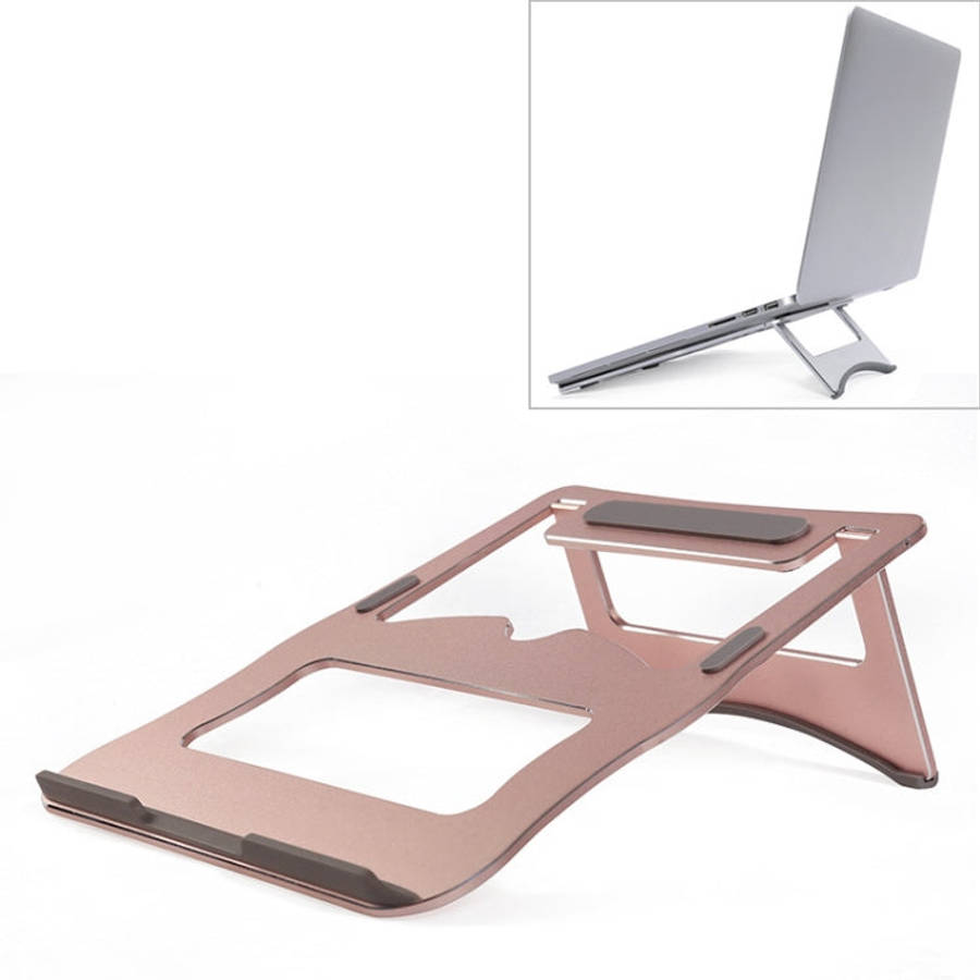 Aluminum Alloy Cooling Holder Desktop Portable Simple Laptop Bracket, Two-stage Support, Size: 21...