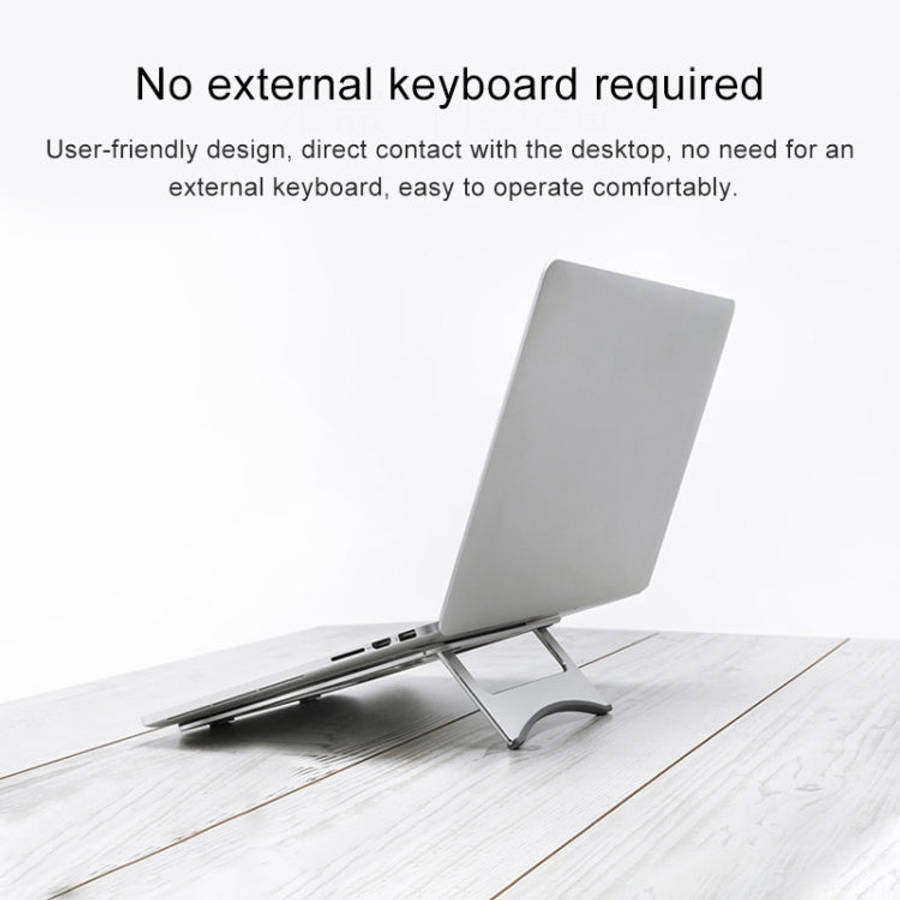 Aluminum Alloy Cooling Holder Desktop Portable Simple Laptop Bracket, Two-stage Support, Size: 21...