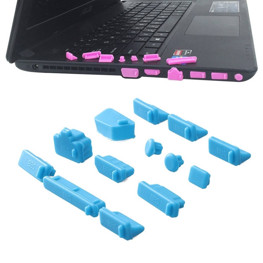13 in 1 Universal Silicone Anti-Dust Plugs for Laptop