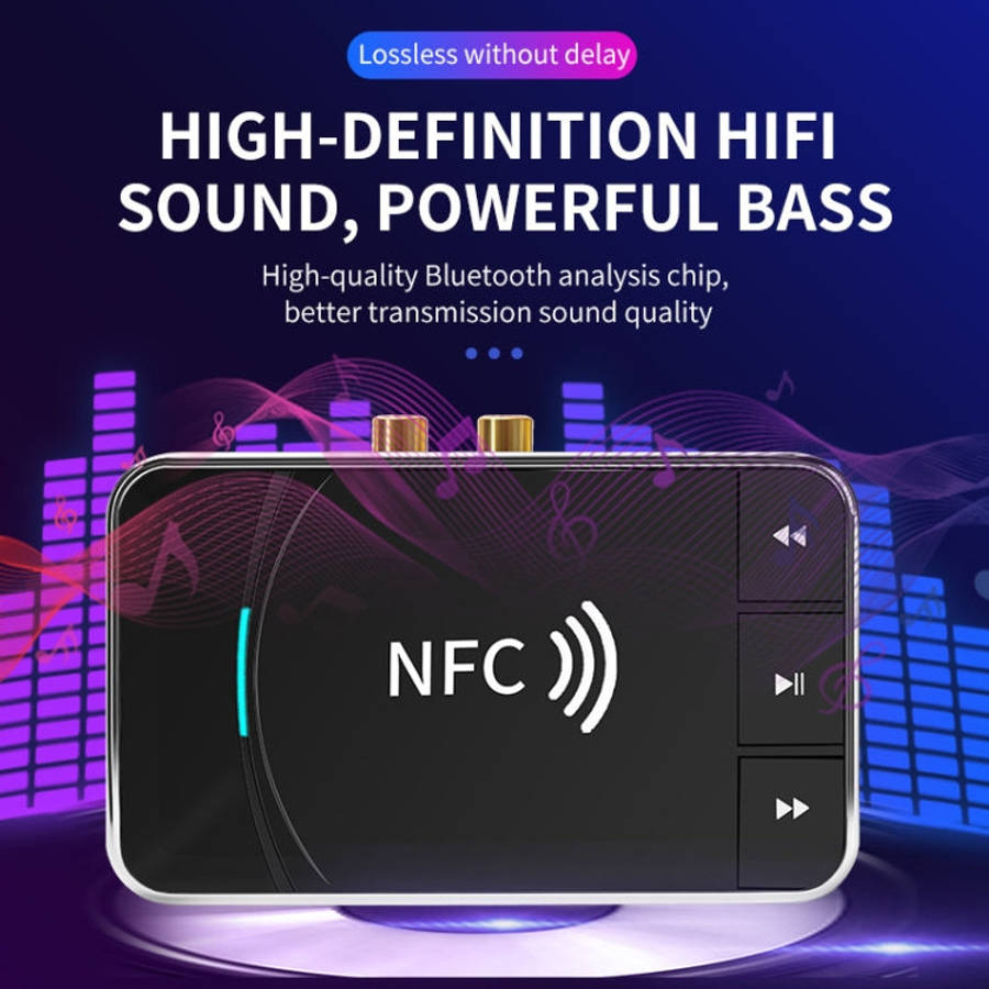 N100 NFC Desktop Bluetooth 5.0  Receiver & Transmitter Car Bluetooth Speaker Audio Adapter, N100