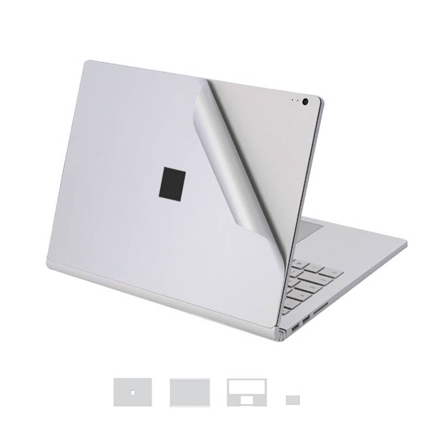 4 in 1 Notebook Shell Protective Film Sticker Set for Microsoft Surface Book 13.5 inch, For Surfa...