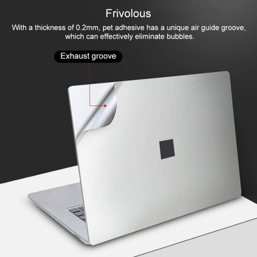 4 in 1 Notebook Shell Protective Film Sticker Set for Microsoft Surface Laptop 3 15 inch, For Sur...
