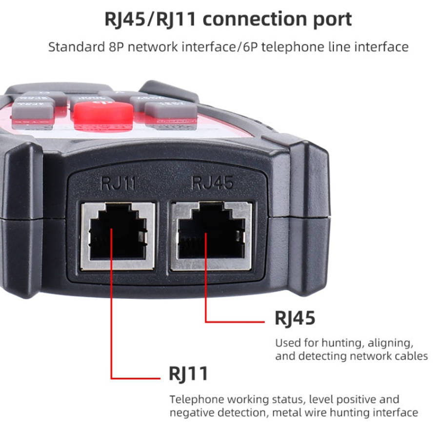 BENETECH GT66 RJ11 / RJ45 Multifunctional Cable Tester Line Finder Net Cable Detector, GT66 Cable...